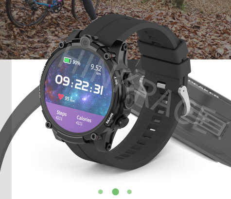 Real-Time Location Tracking 4G GPS Monitor Smart Watch GT2